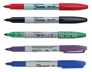 美国三福Sharpie双头绿色记号笔