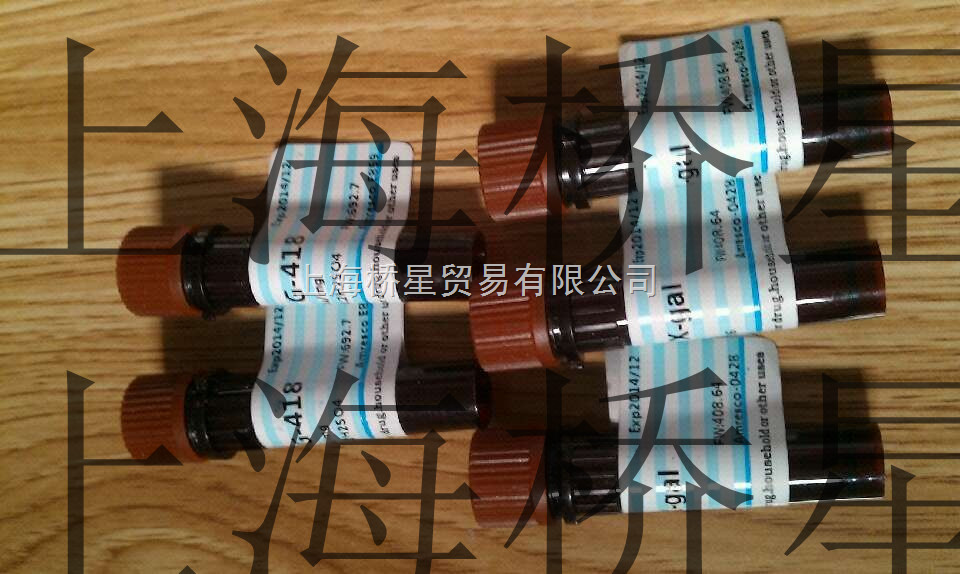 0428 5-溴-4-氯-3-吲哚-beta-D-半乳糖苷 X-gal Amresco分100mg